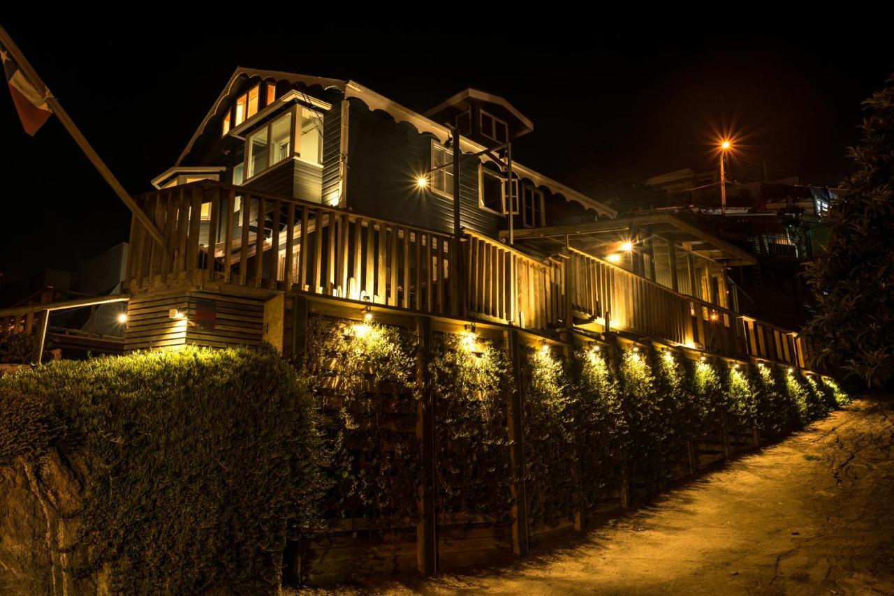 Hotel Faro Azul Valparaiso Cerro Alegre Exterior foto
