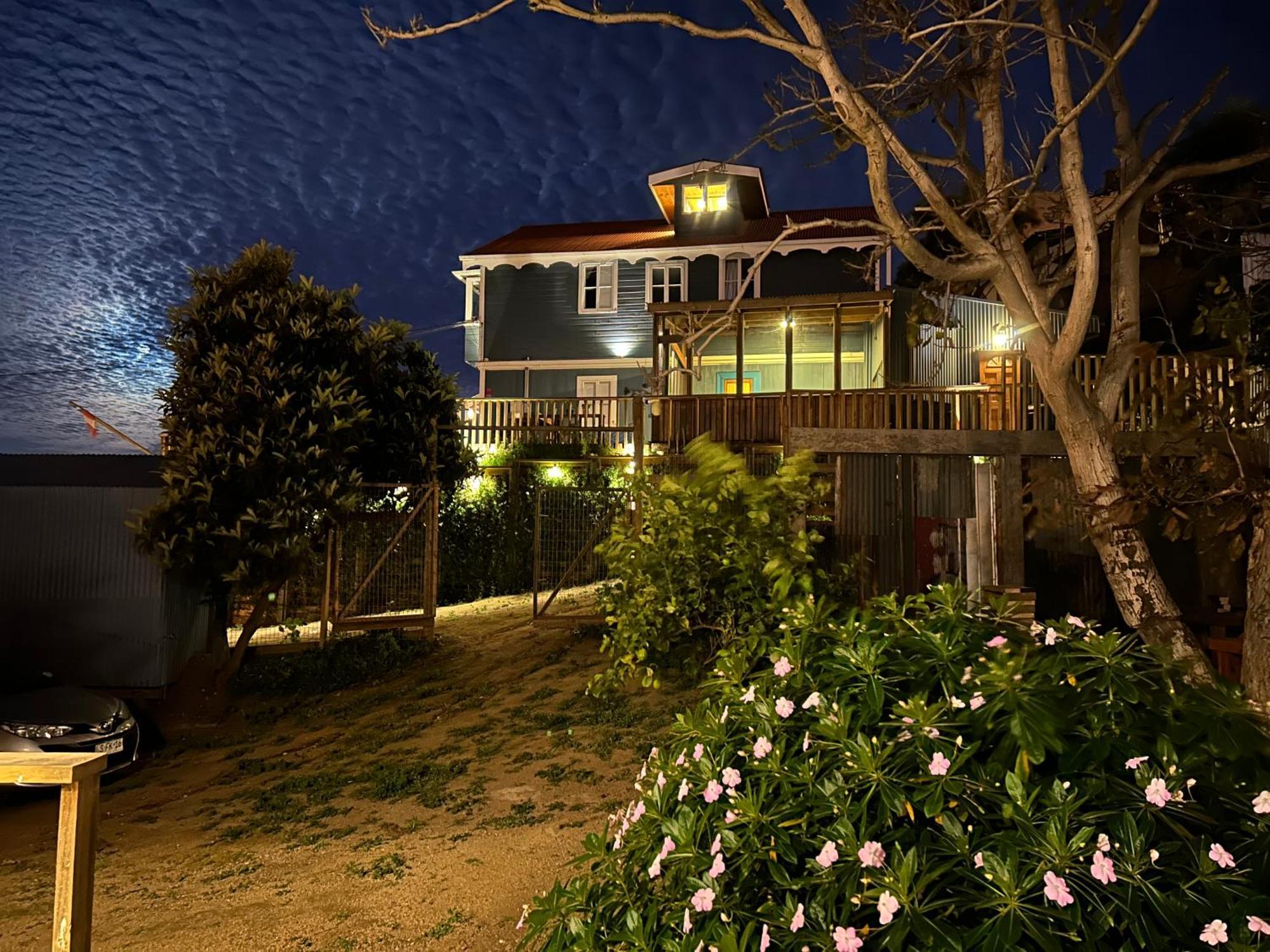 Hotel Faro Azul Valparaiso Cerro Alegre Exterior foto